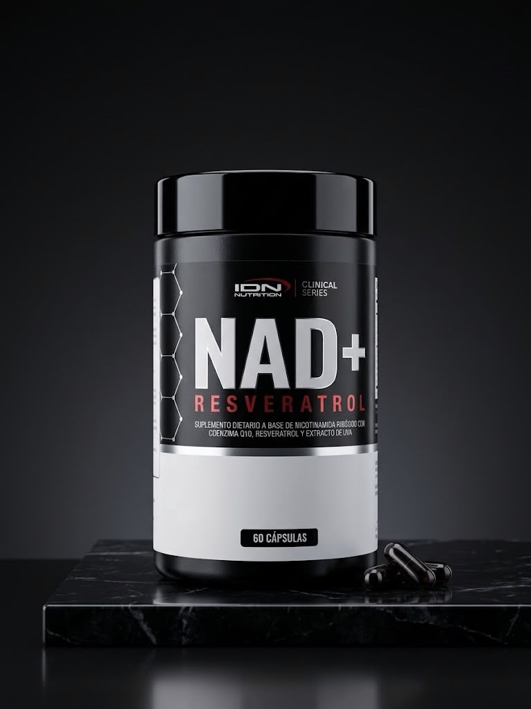 NAD + RESVERATROL + Vit C + Coenz Q10